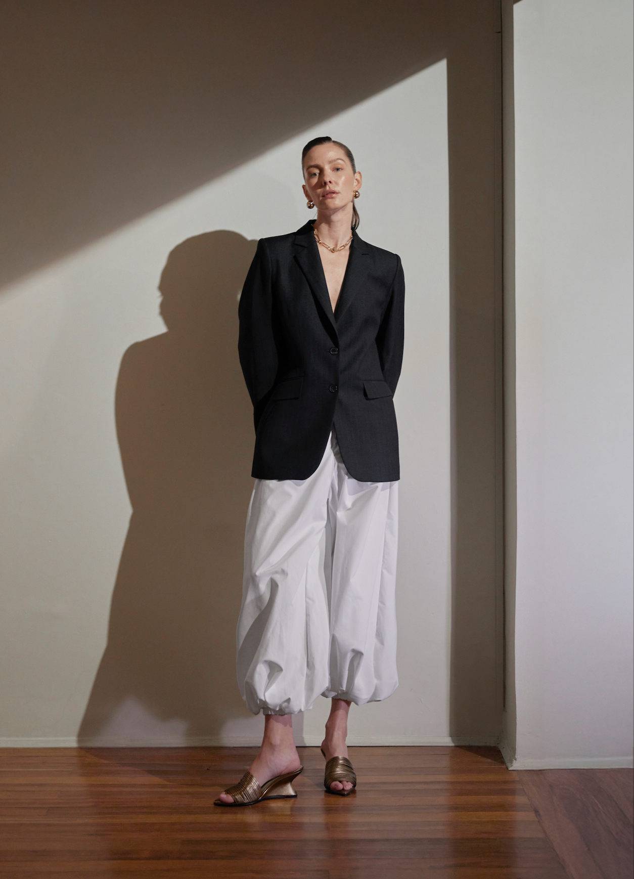 EMILIA BRONZE HEELS X HELENA FADUL