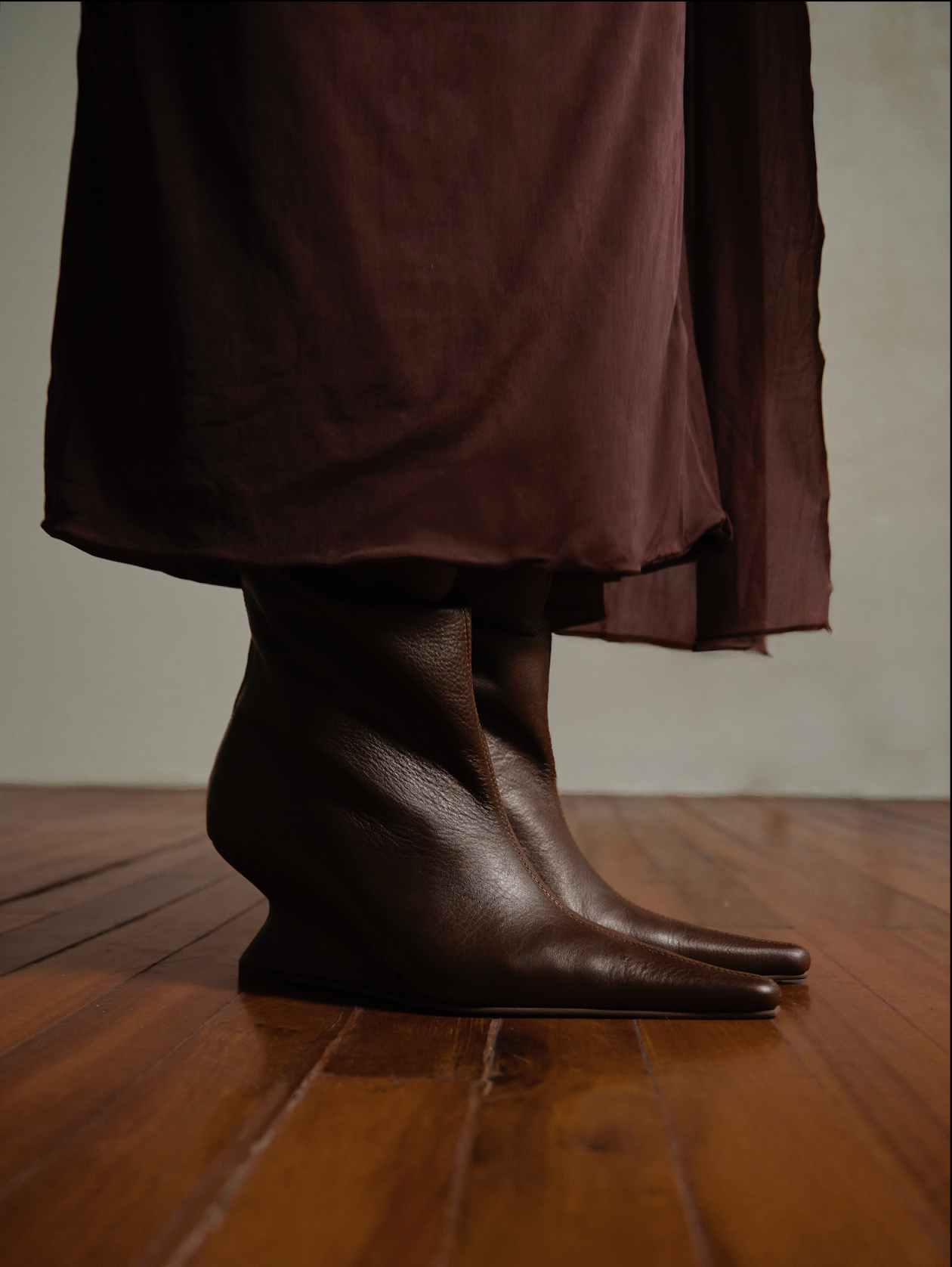 JULIA COCOA BOOTIES X HELENA FADUL