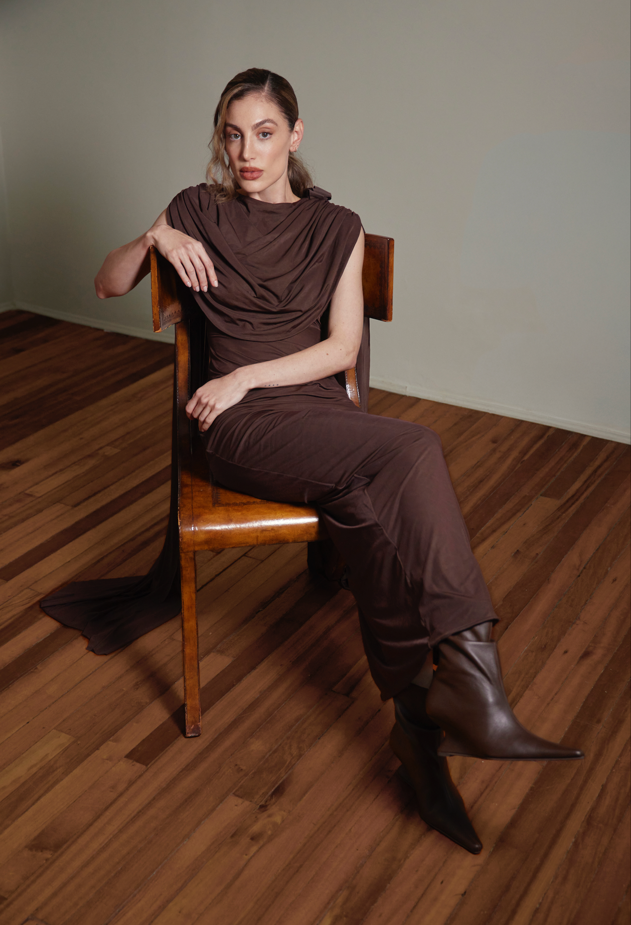 JULIA COCOA BOOTIES X HELENA FADUL