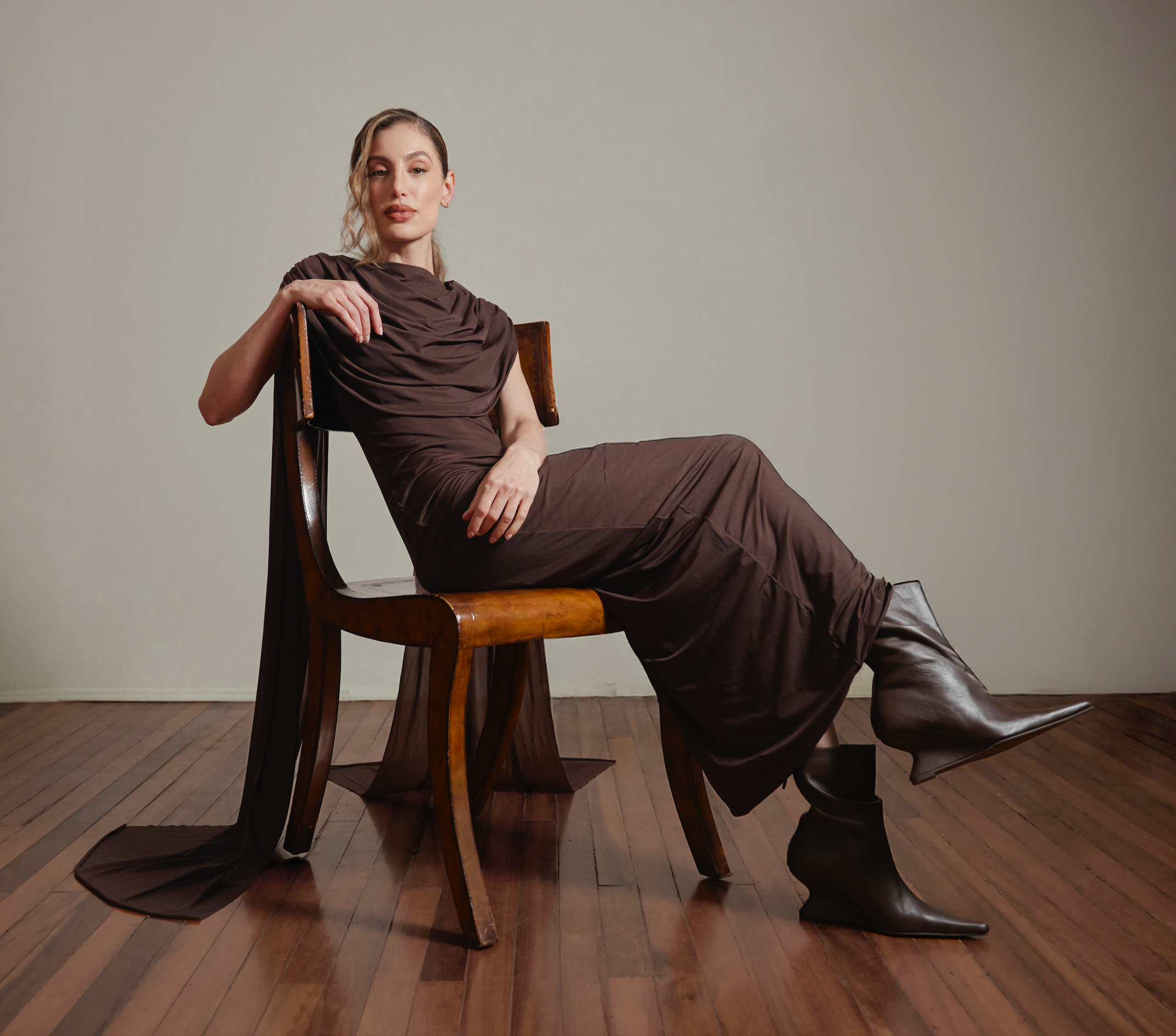 JULIA COCOA BOOTIES X HELENA FADUL