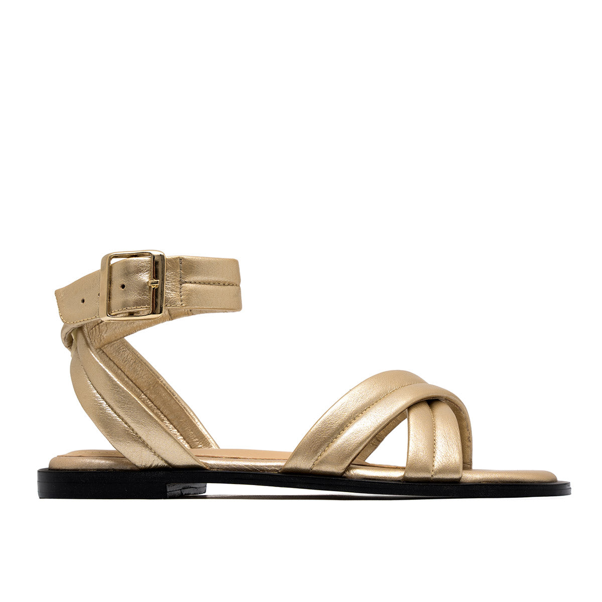 CONNO GOLD SANDALS