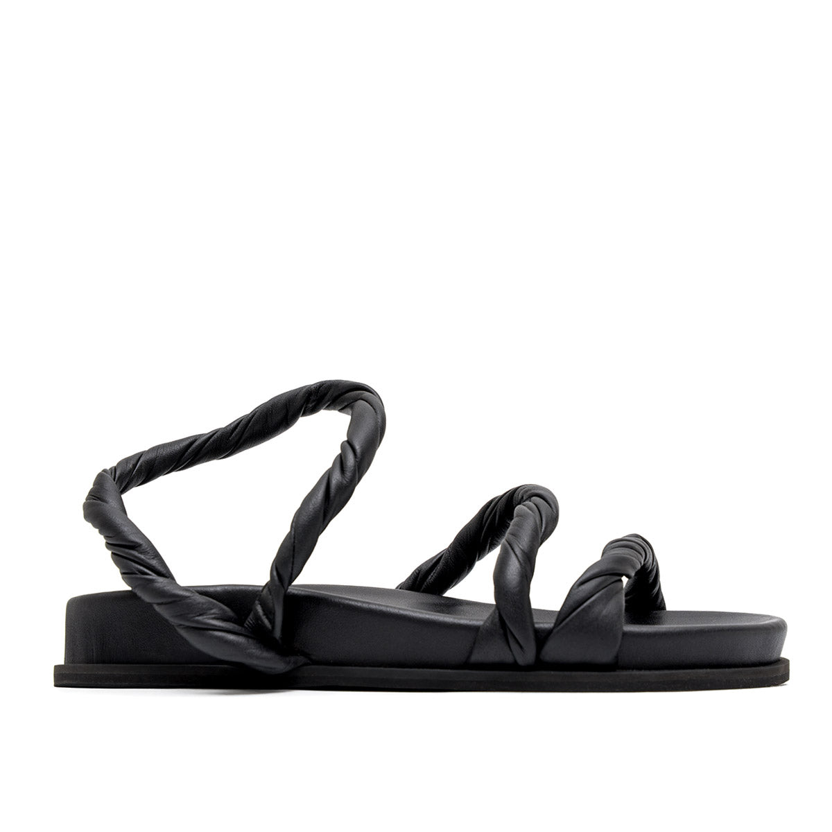 VERHO BLACK SANDALS