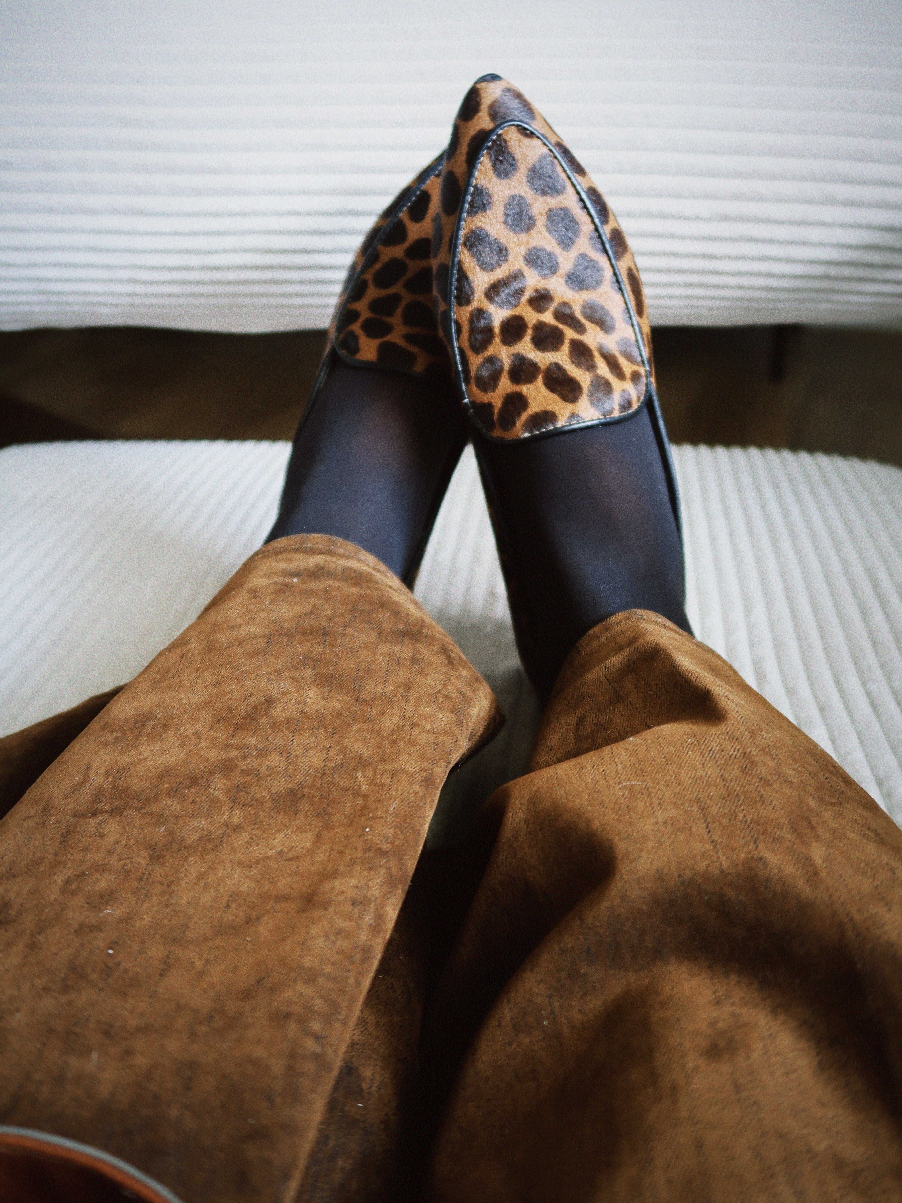LIGIA LEOPARD FLATS