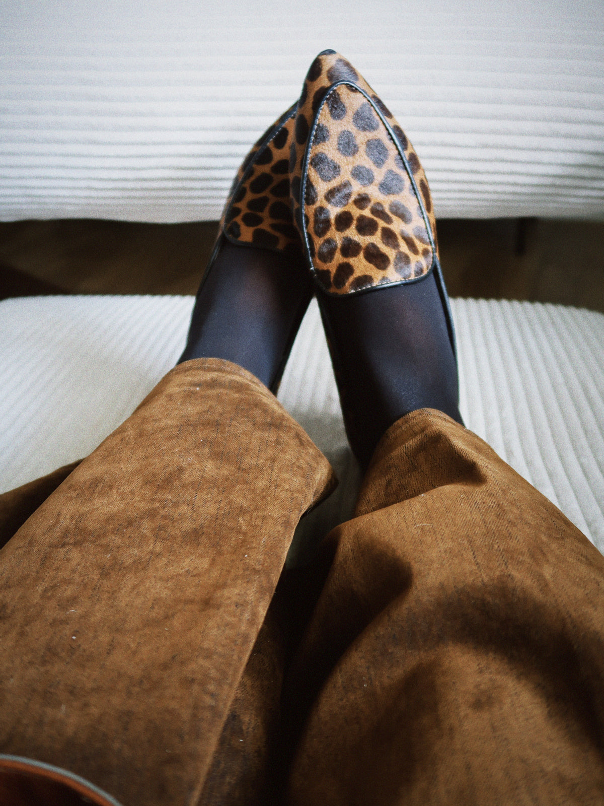LIGIA LEOPARD FLATS