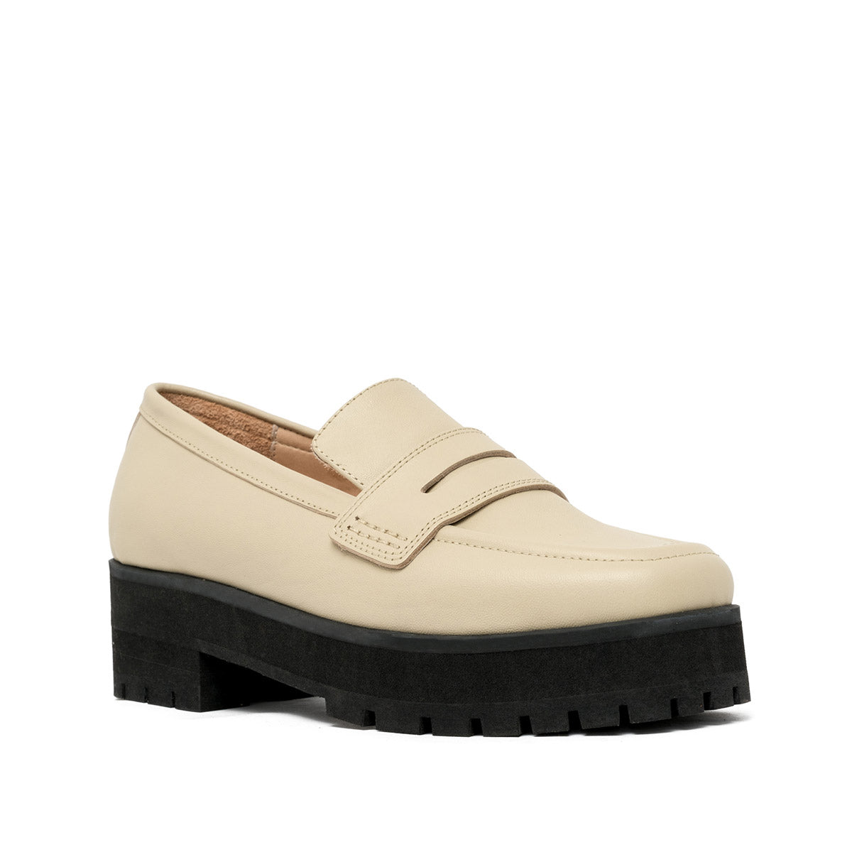 MONIQUE CREME LOAFERS