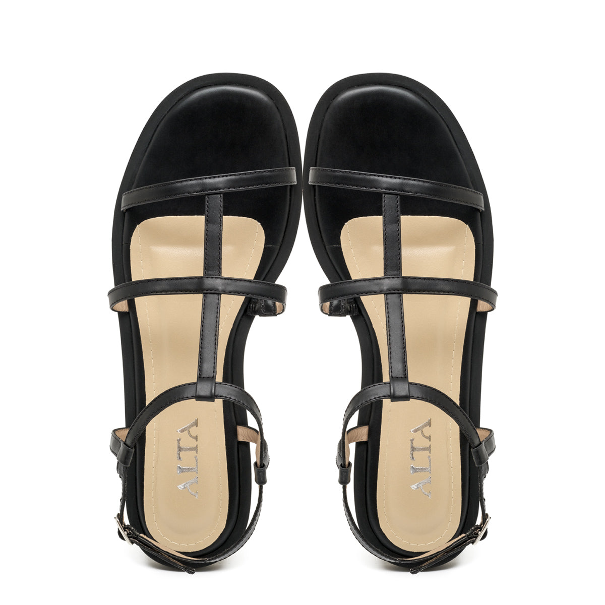 EMMA BLACK SANDALS