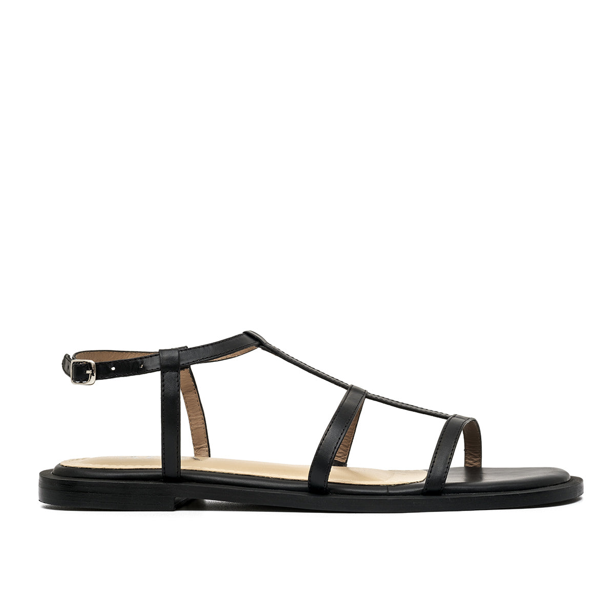 EMMA BLACK SANDALS