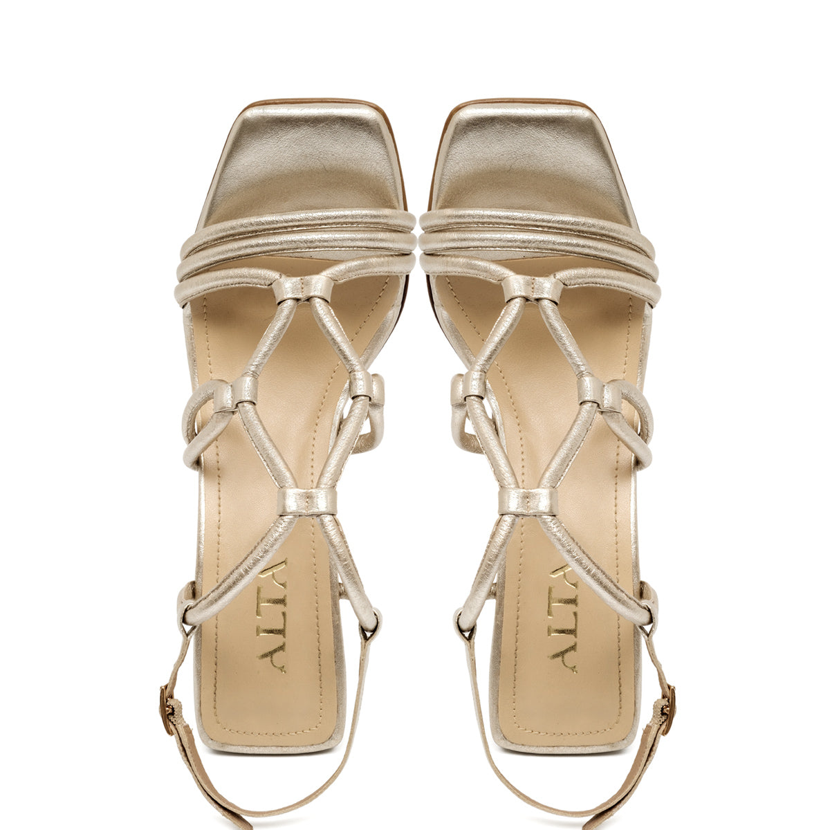 CAMELIA GOLD SANDALS