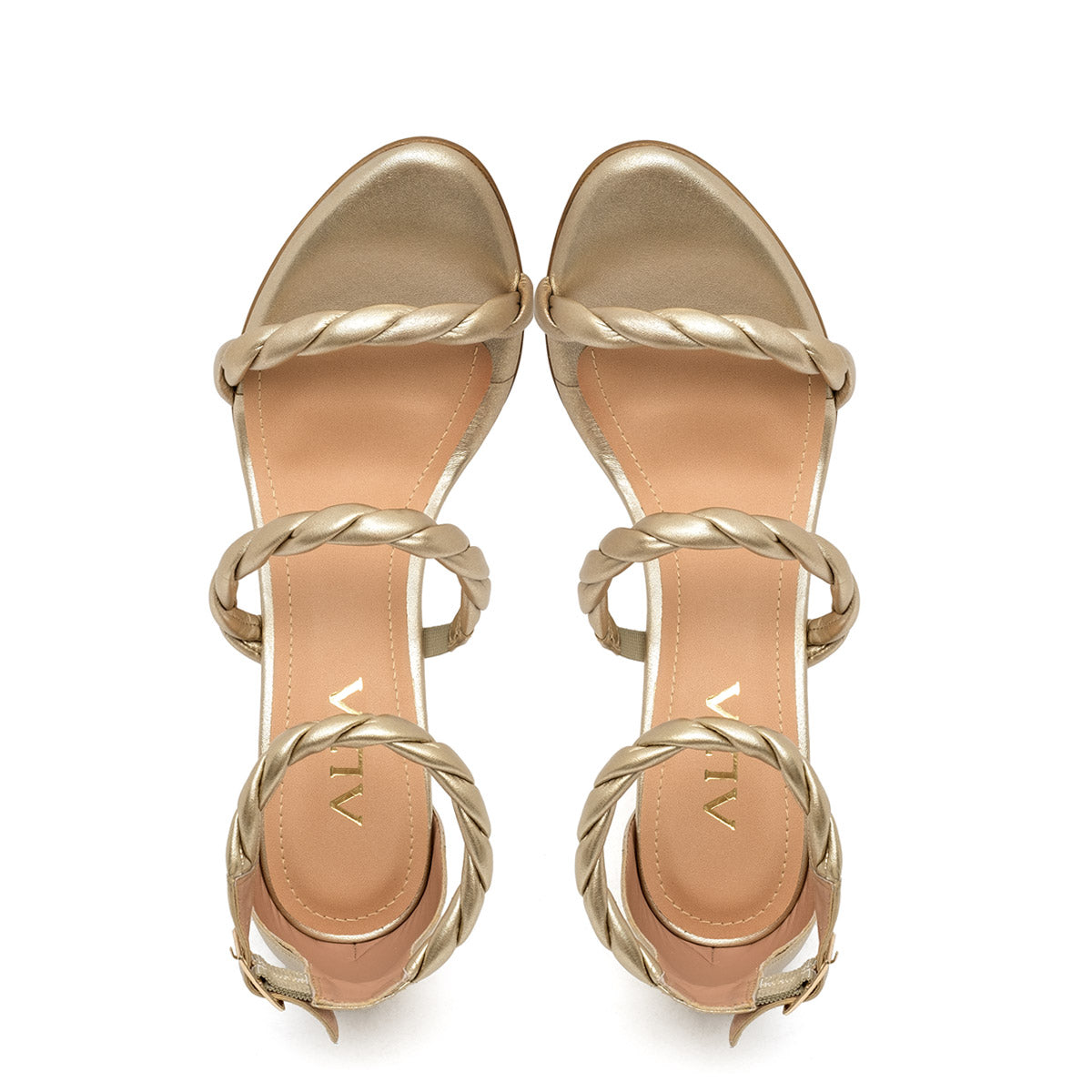 SALMMA GOLD SANDALS