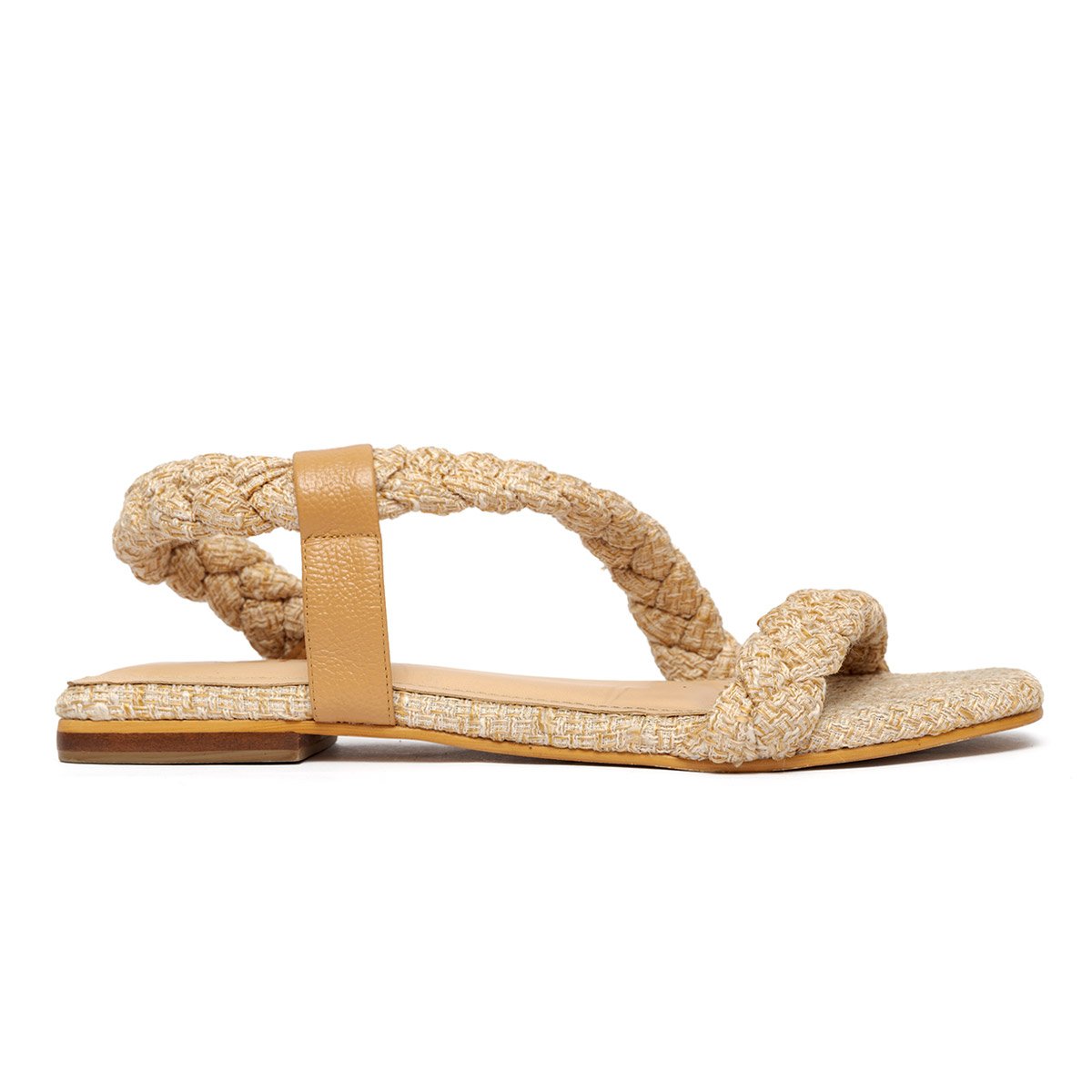 NOELLE NATURAL SANDALS