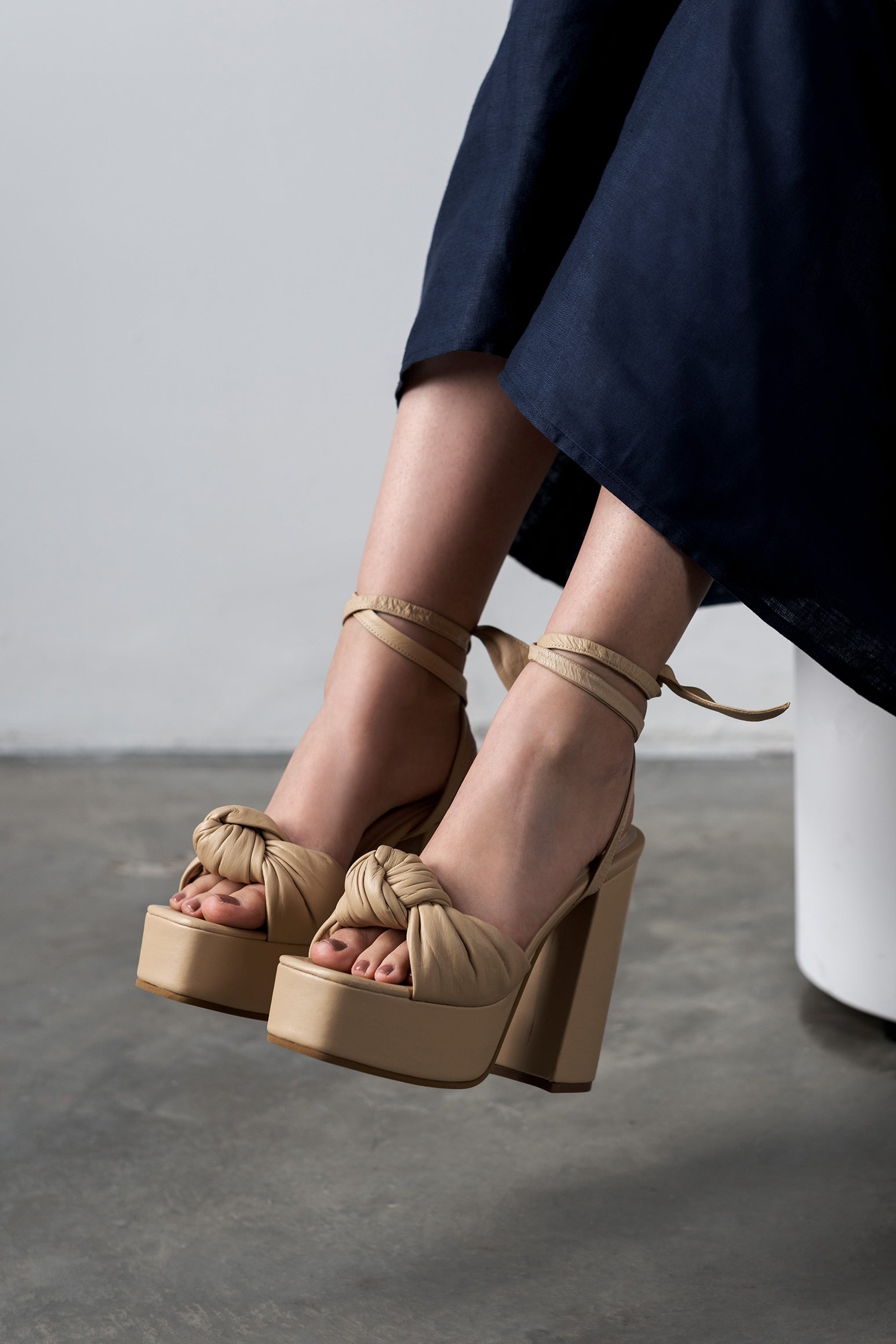 EMILIA NUDE SANDALS