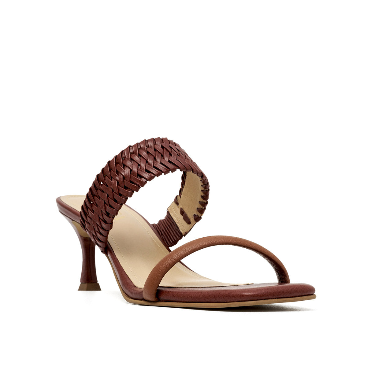 ETTA CRAFT COGNAC HEELS