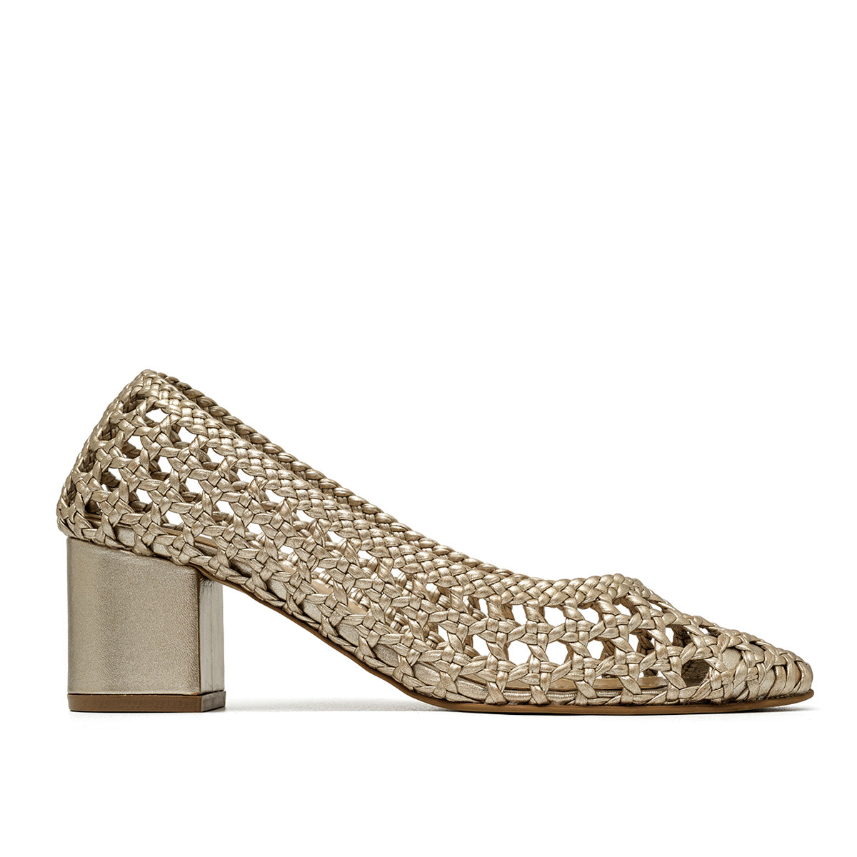 CONTESSA CRAFT GOLD HEELS