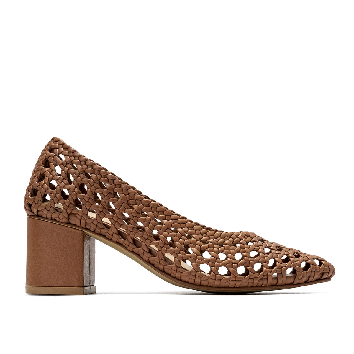 CONTESSA CRAFT BROWN HEELS