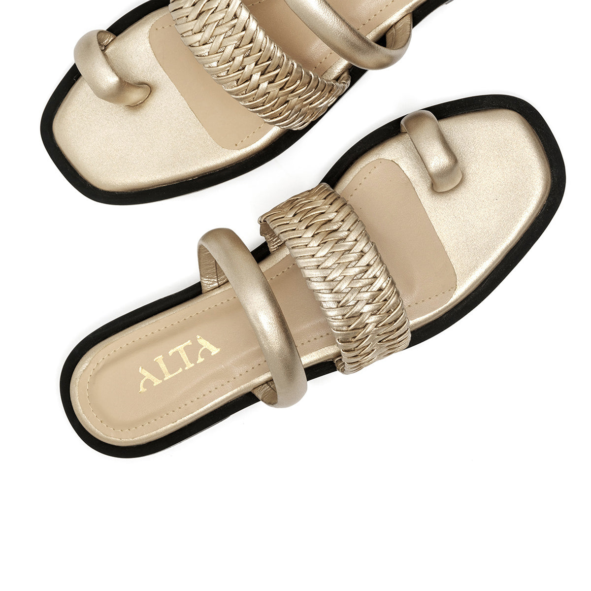 ALLEGRA GOLD SANDALS