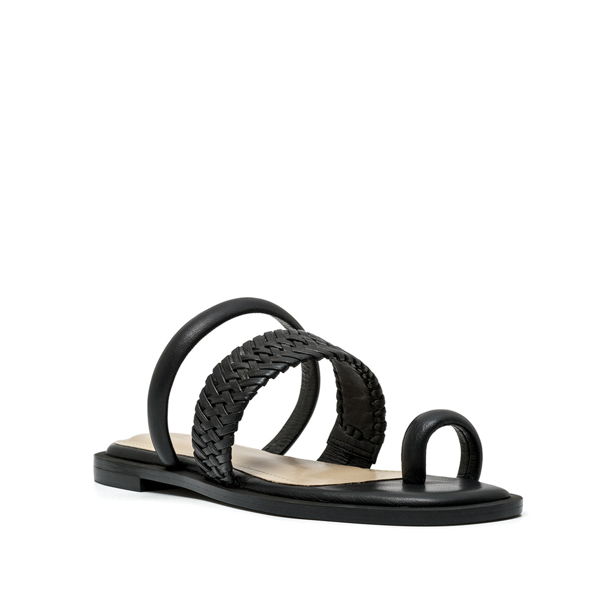 ALLEGRA BLACK SANDALS