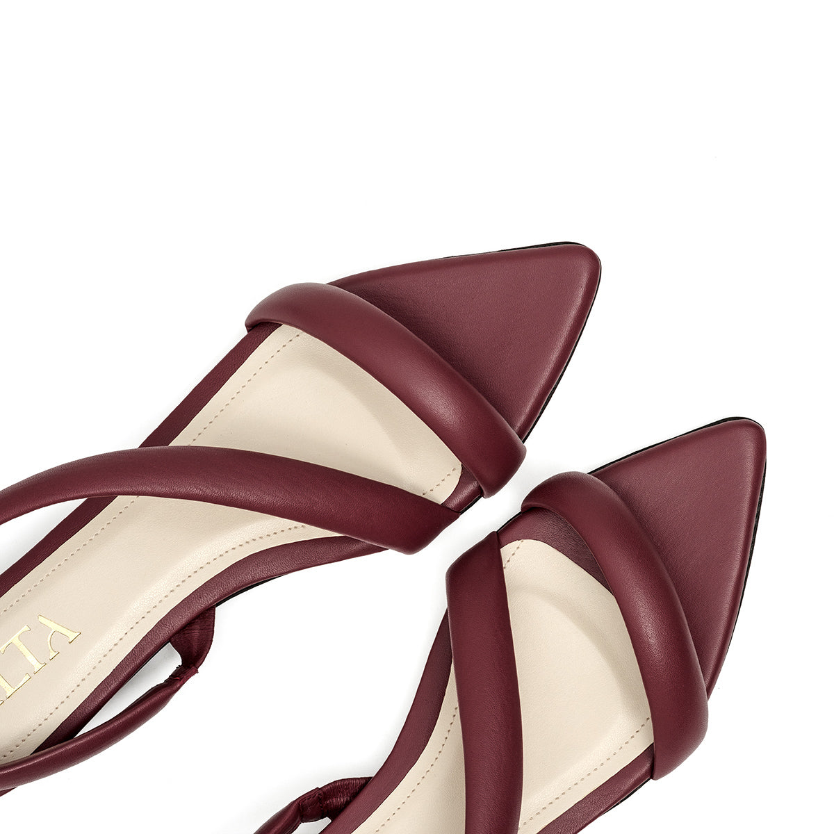 LUNNA WINE SANDALS