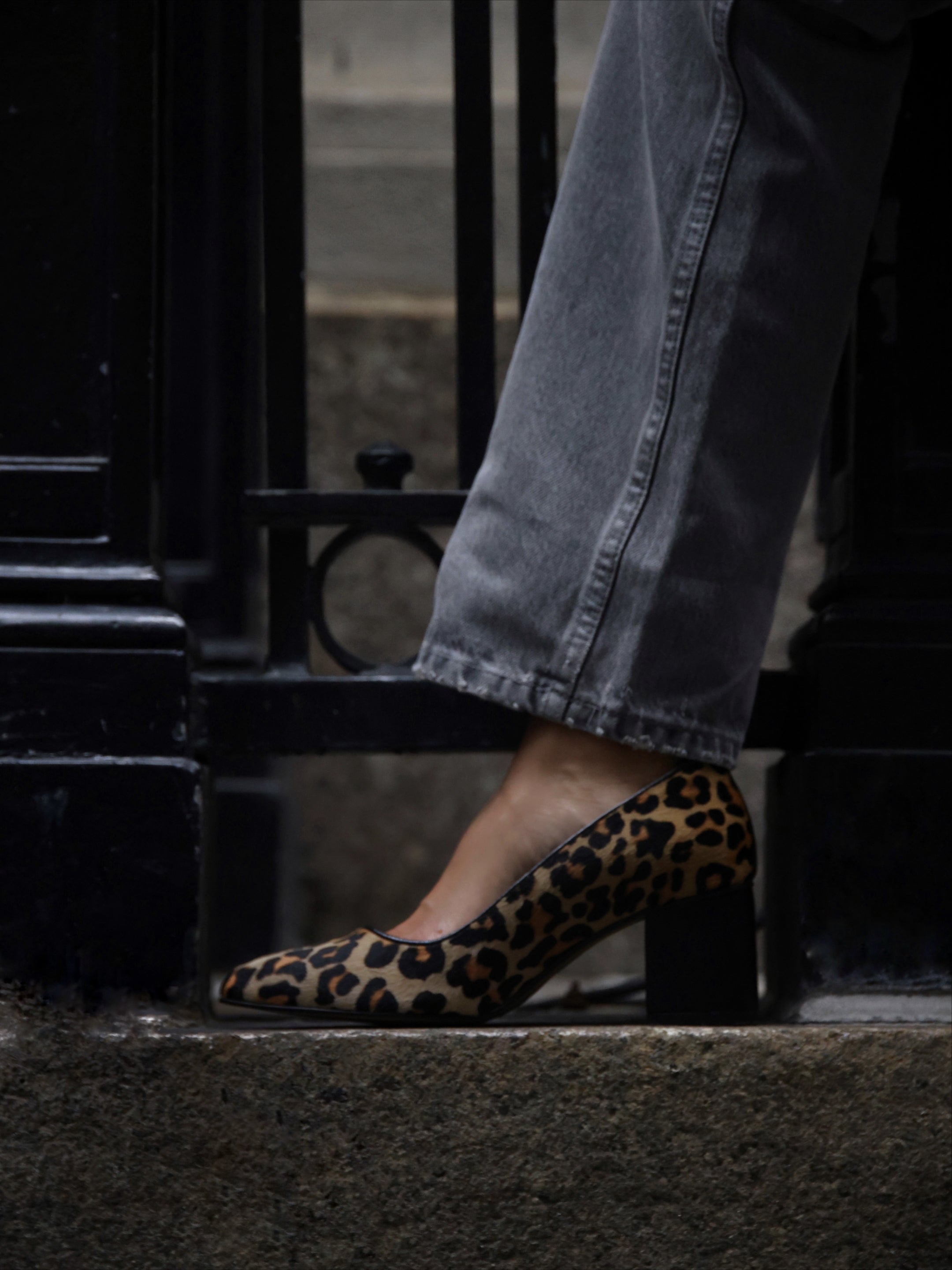 CONTESSA LEOPARD HEELS