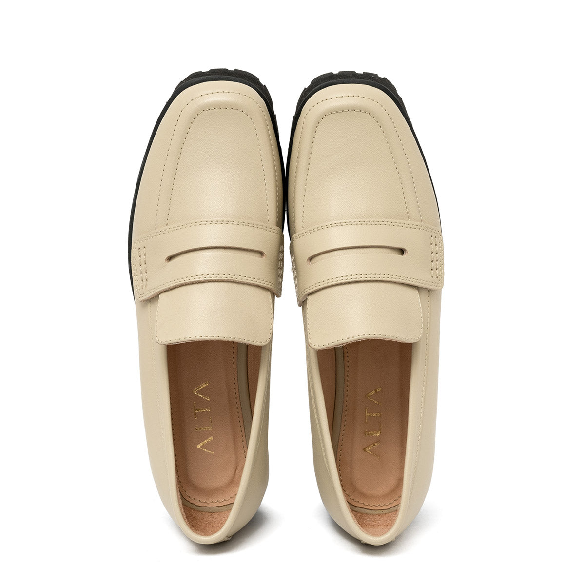 MONIQUE CREME LOAFERS