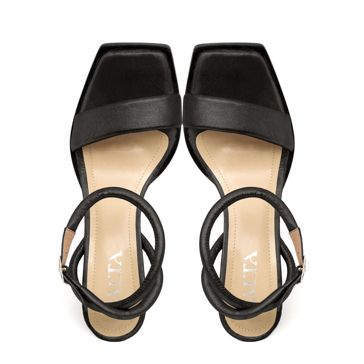 COOPER BLACK SANDALS