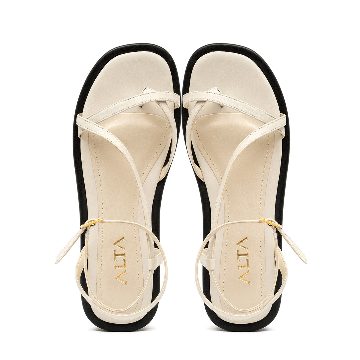 ROMINA OFF WHITE SANDALS