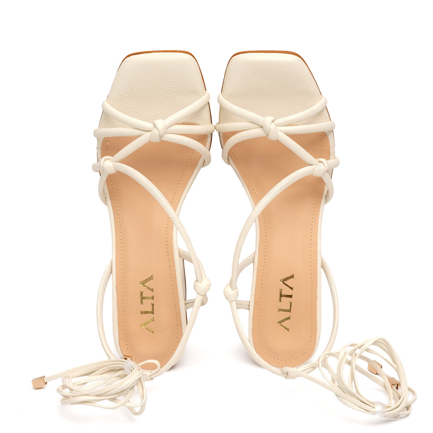 ALIZEE OFF WHITE SANDALS